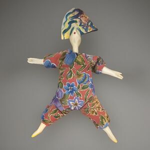 Vintage Cerri Art Poupée Millet Pablo Picasso Character Doll Porcelain French